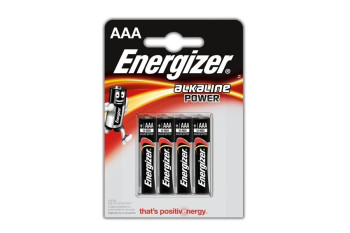Bateria alkaliczna Energizer paluszek AAA - 4 szt.