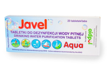 Tabletki do odkażania wody Javel Aqua 20 szt. (BUJATB20)