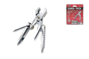Multitool Swiss Tech Micro-Plus 8 w 1 Silver