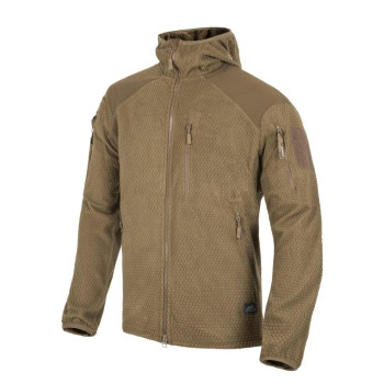 Polar Helikon ALPHA HOODIE Grid Fleece Coyote (BL-ALH-FG-11)
