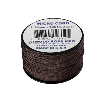 Linka Micro Cord ATWOOD (1.18mm/38m) brązowa (CD-MC1-NL-30)