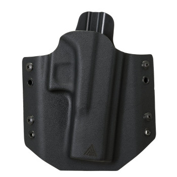Kabura DIRECT ACTION G17 OWB No Light Holster (Straight Loops) - Kydex - Czarny - One Size (HP-OGT1-KDX-BLK)