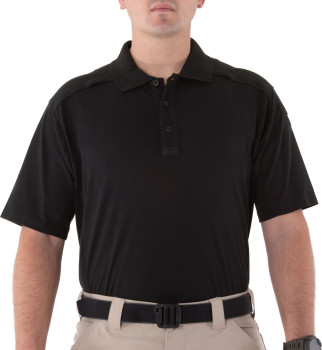 Koszula Polo z kieszonką na długopis 112508 Czarna ()
