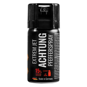 Gaz pieprzowy Achtung eXtrem Jet 15% OC strumień 40 ml (2.1906-KOL)