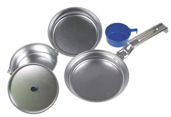 Menażka MFH - aluminiowy zestaw kampingowy (33353)