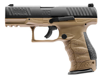 Pistolet na kule gumowe i pieprzowe Walther PPQ M2 T4E kal. .43 brązowy (2.4762)