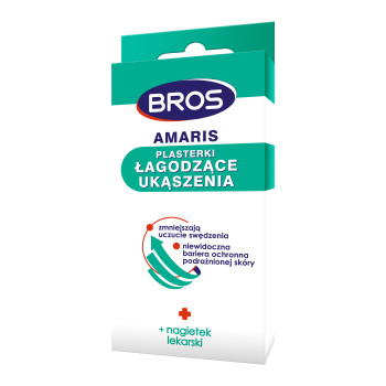 Plasterki Bros Amaris łagodzące ukąszenia 20 szt (595-000)