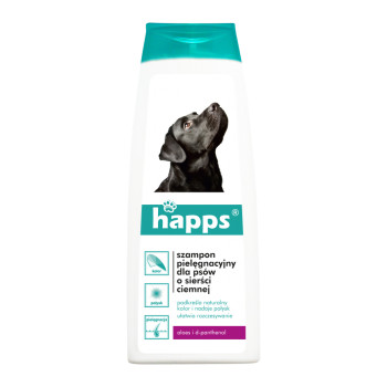 Szampon Happs dla psów o sierści ciemnej 200 ml (596-008)