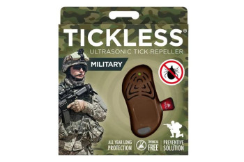 Odstraszacz kleszczy, ultradźwiękowy TICKLESS MILITARY Brown (PRO-107BR)
