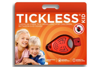 Odstraszacz kleszczy, ultradźwiękowy, dla dzieci TICKLESS KID pomarańcz (PRO-107OR)