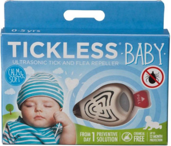 Odstraszacz kleszczy, ultradźwiękowy, dla dzieci TICKLESS KID, beżowy (PRO-104BE)
