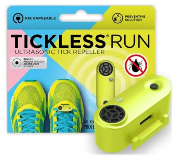 Odstraszacz kleszczy, ultradźwiękowy TICKLESS RUN UV żółty (RUN01UV)