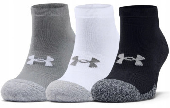 Skarpety UNDER ARMOUR HEATGEAR Locut jasno szary melanż XL
