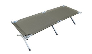 Aluminiowe łóżko polowe składane Mil-Tec US - 200 x 65 cm - 14401000 