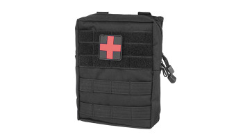 Apteczka Mil-Tec duża 43-piece First Aid Set - Czarny - 16025502