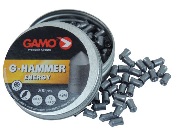 Śrut 4,5 mm Diabolo stożkowy Gamo G-Hammer Energy 200 szt. (6322822)