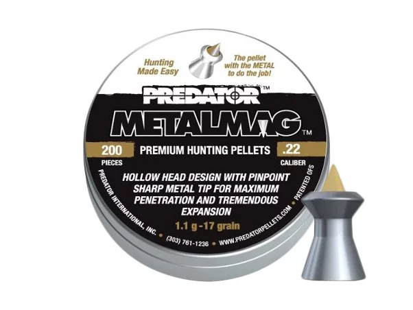 Zdjęcie produktu Śrut 5,5 mm Diabolo JSB Metalmag  200 szt. szpiczasty (2002-01-200)