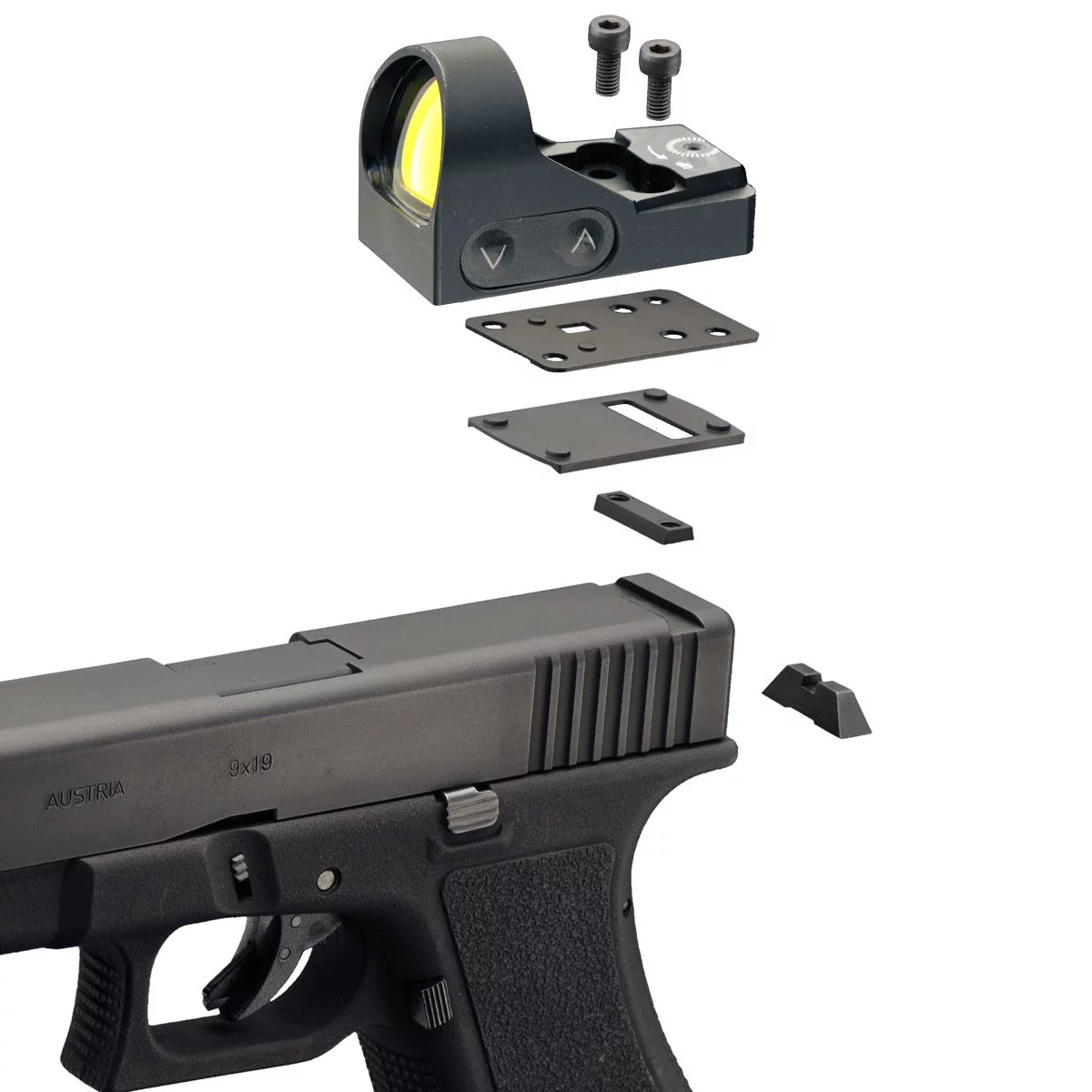 Zdjęcie produktu Montaż MiniDot HD do Glock 10 mm (DO-2822)