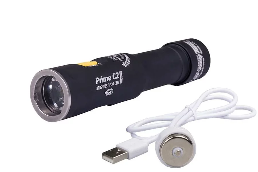 Zdjęcie produktu Latarka ręczna EDC Armytek Prime C2 Magnet USB 1160 lumenów ciepłe światło