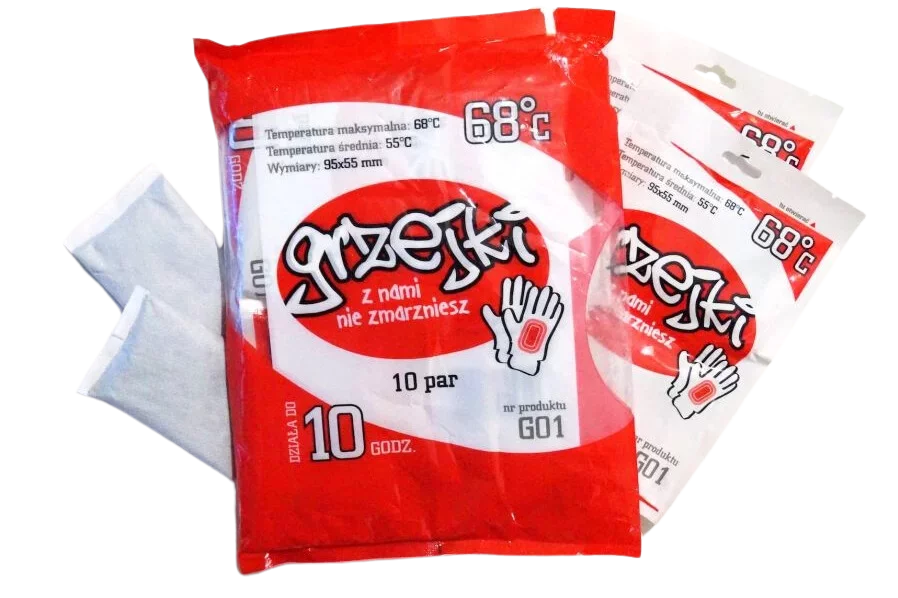 Ogrzewacze do rąk - Grzejki (opakowanie 10 par)