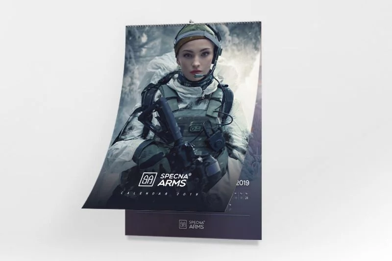 Zdjęcie produktu Kalendarz Specna Arms Girls 2019 (SPE-90-026002)