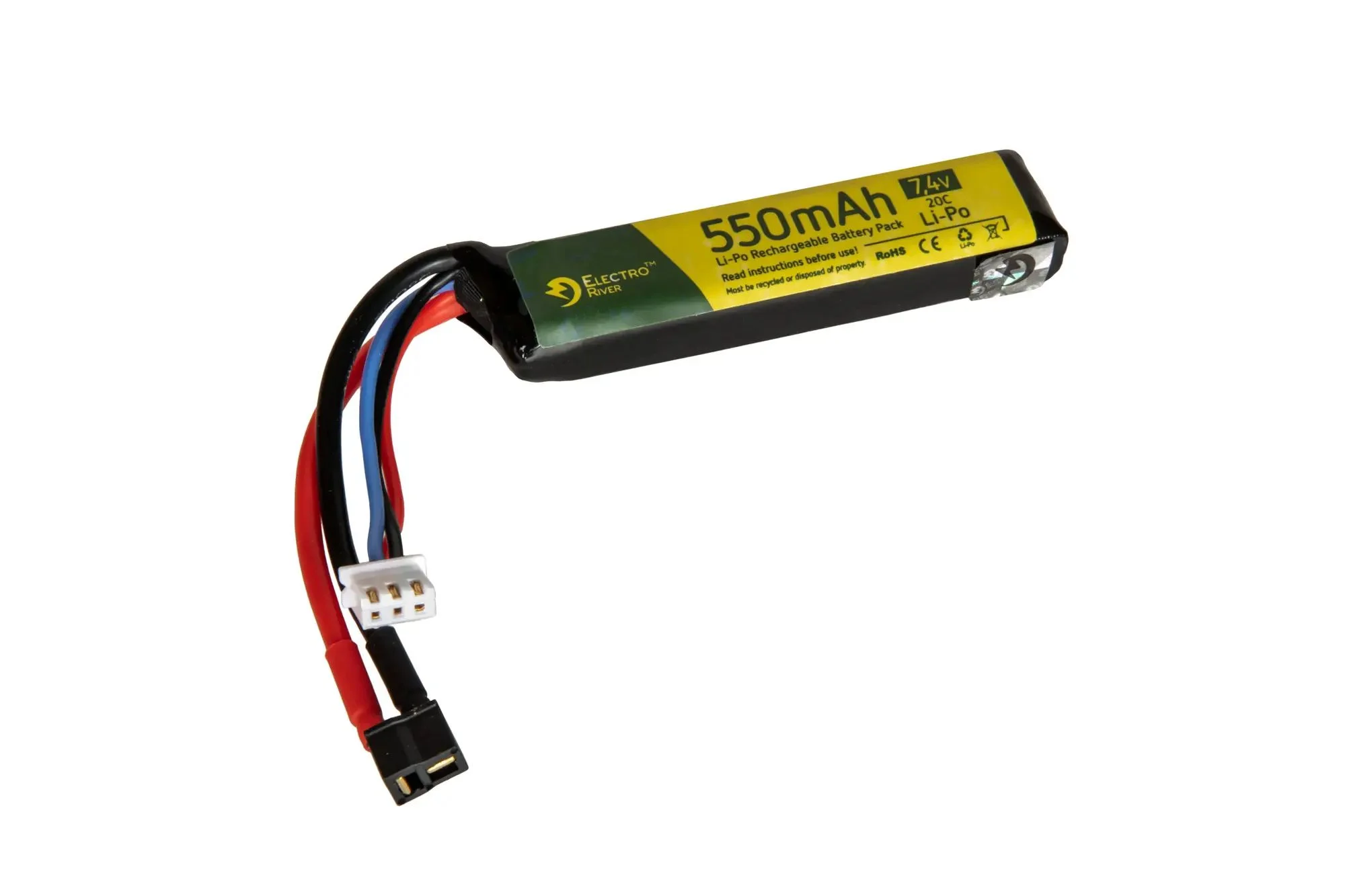 Akumulator Li-Po 7.4V 550mAh do AEP z Mosfetem (ELR-06-034675)