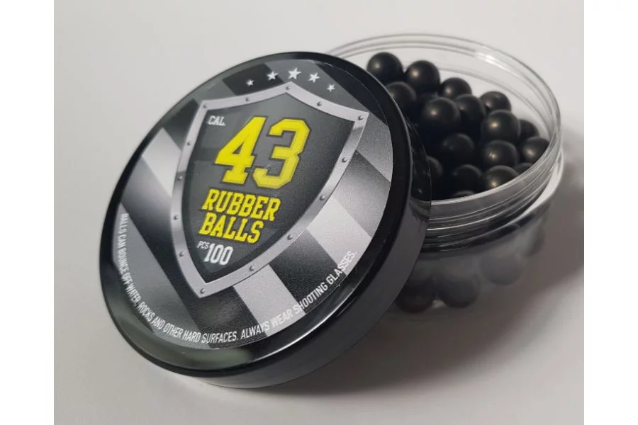 Zdjęcie produktu Kule gumowe Guard Power kal.43 (10,5mm) -100 sztuk  PPQ/TPM1