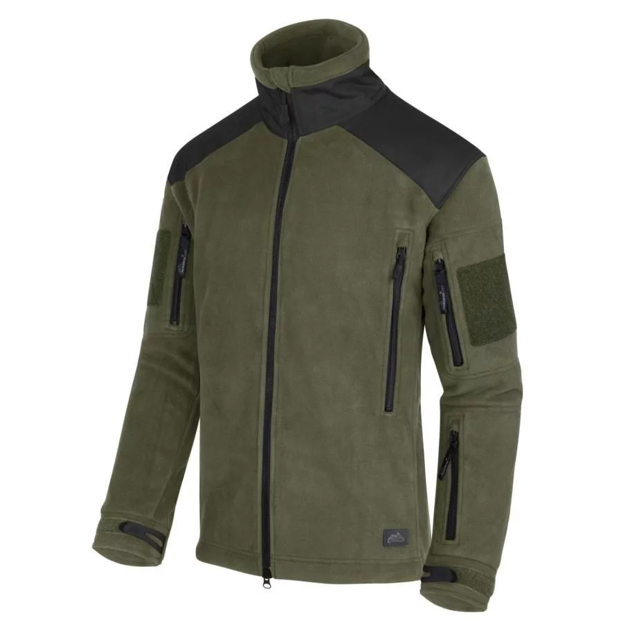 Zdjęcie produktu Polar Helikon LIBERTY Double Fleece Olive Green/Czarny (BL-LIB-HF-16)