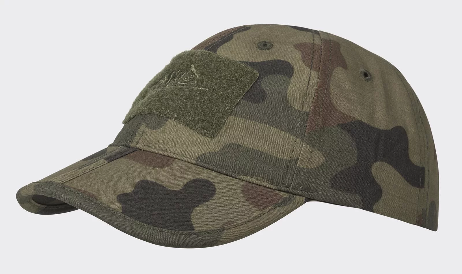 Zdjęcie produktu Czapka Helikon Baseball folding PolyCotton Ripstop PL Woodland