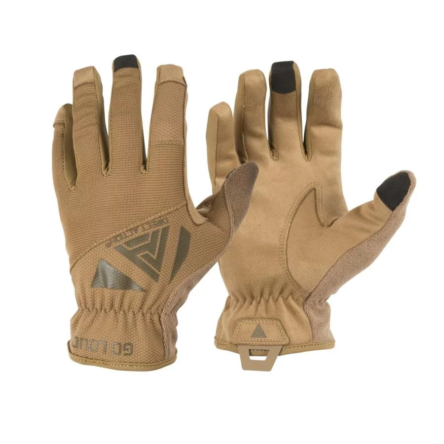 Zdjęcie produktu Rękawiczki Helikon Direct Action Light Gloves Coyote Brown (GL-LGHT-PES-CBR)