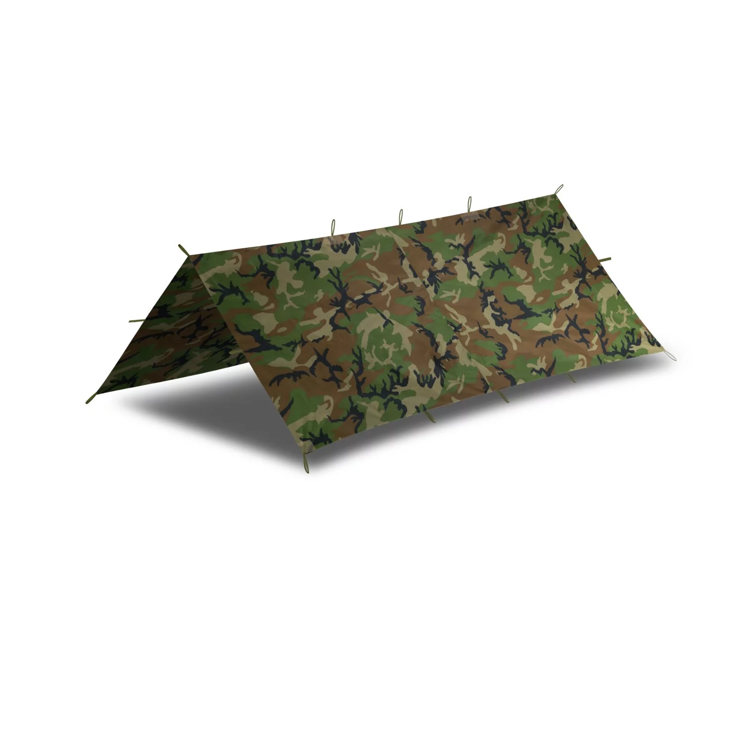 Zdjęcie produktu Tarp turystyczny płachta biwakowa 2m x 2,5m HELIKON US Woodland (PO-STS-PO-03)
