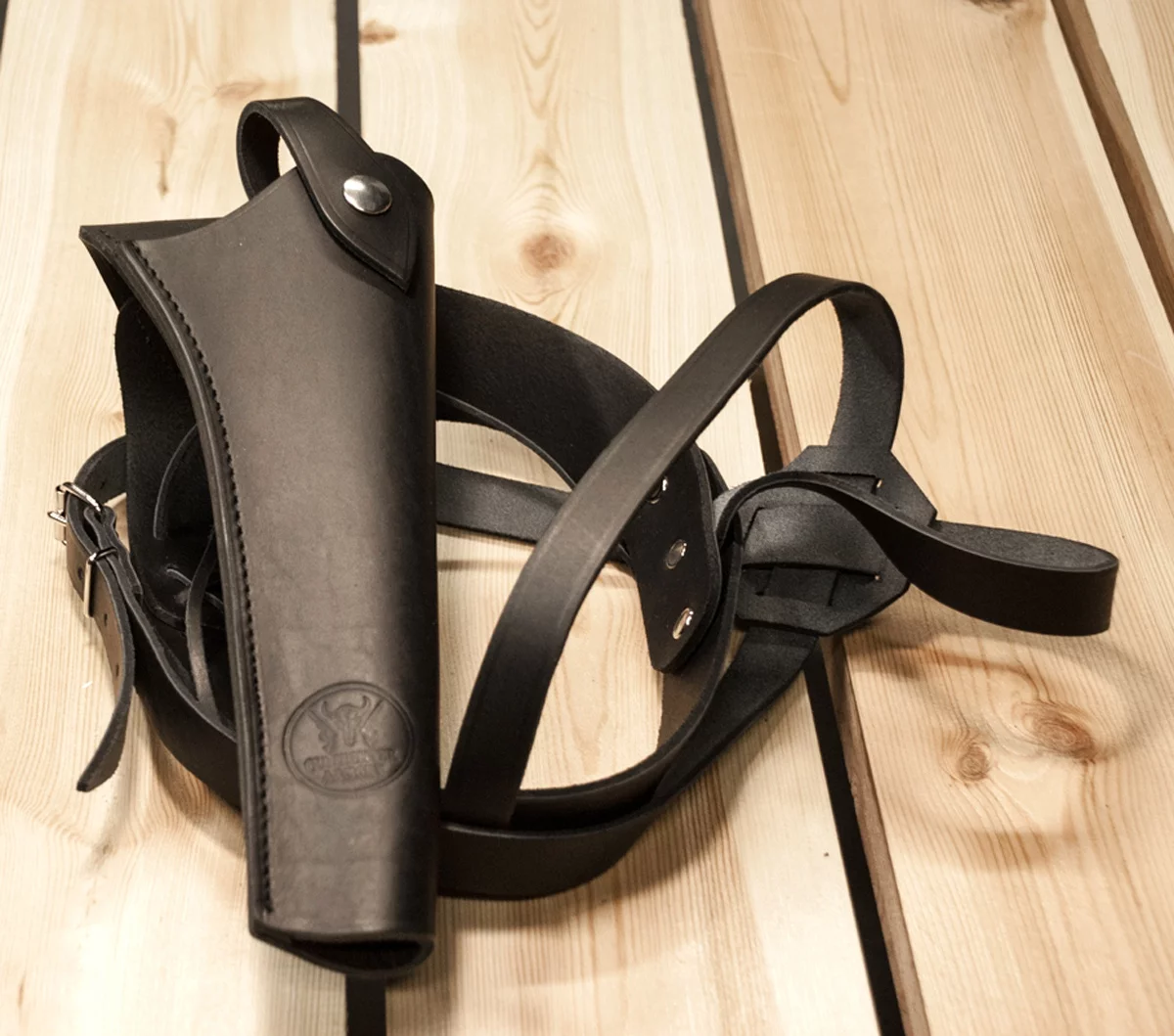 Zdjęcie produktu Kabura na Szelkach 8" Czarna (K/GUN SZELKI CZARNA 8)