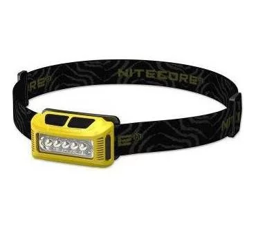 Zdjęcie produktu Latarka czołowa Nitecore NU10CRI 115 lumenów Żółta (LAT/NITECORE NU10CRI YELLO)