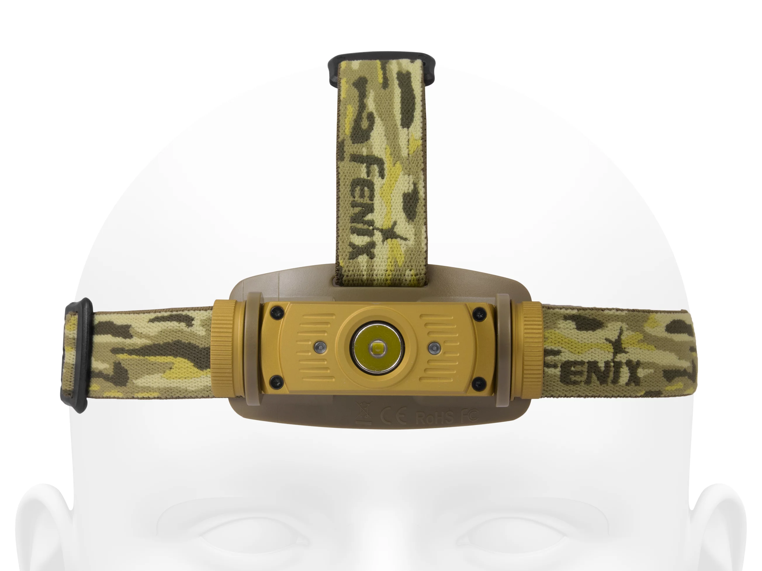 Zdjęcie produktu Latarka czołowa Fenix HL60R  piaskowa (039-293)