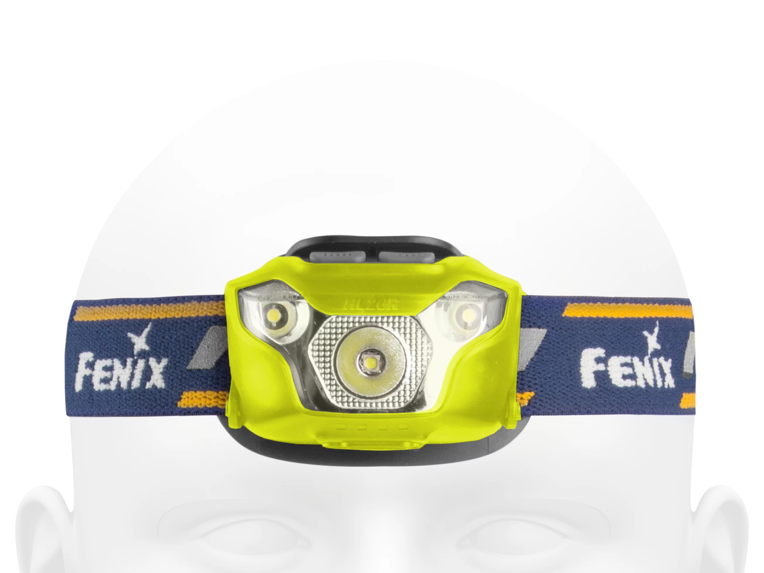 Zdjęcie produktu Latarka czołowa Fenix HL26R żółta (039-299)