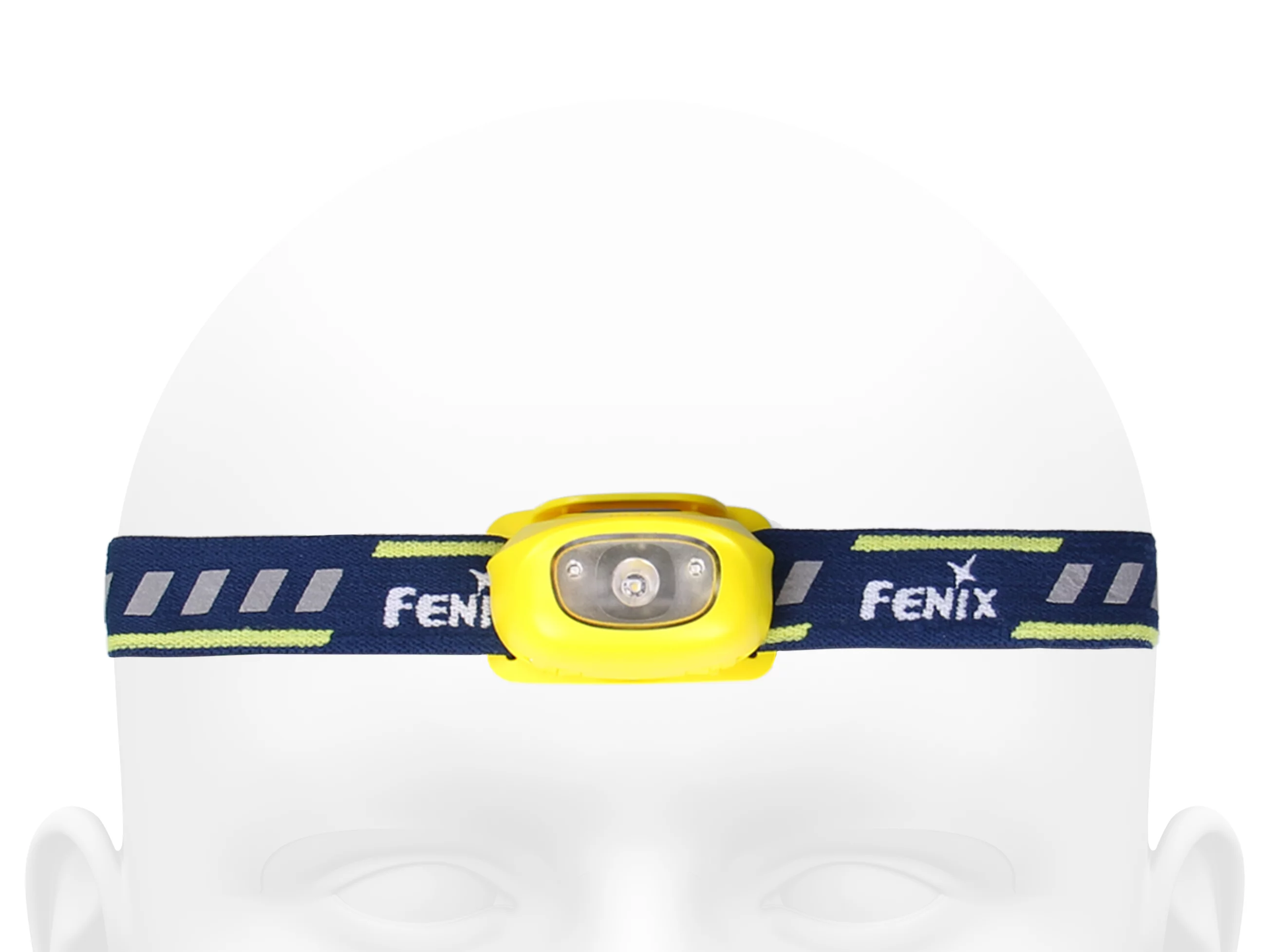 Zdjęcie produktu Latarka diodowa Fenix HL16 - czołówka żółta (039-314)