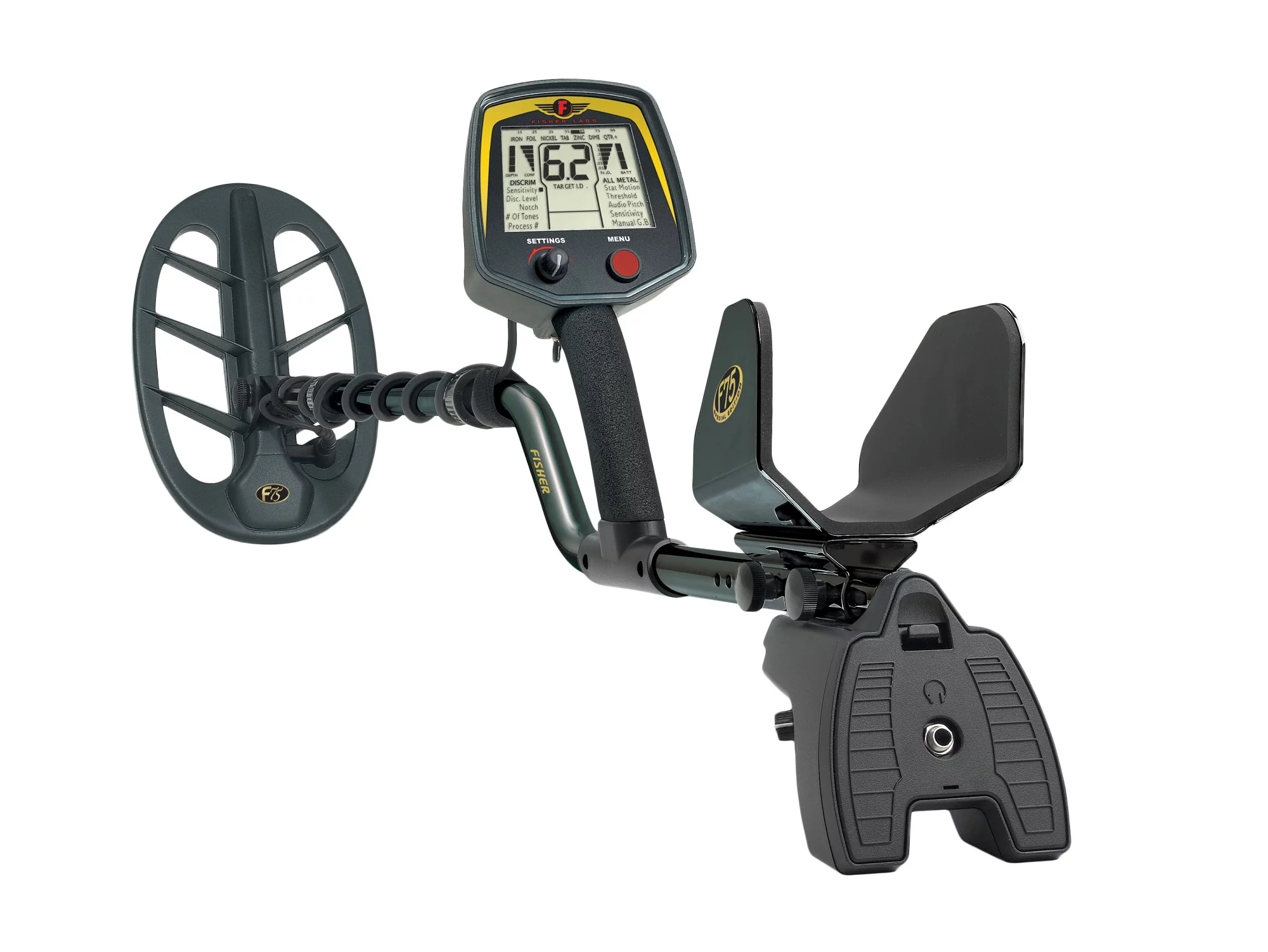 Zdjęcie produktu Wykrywacz metali Fisher F75 11'' LTD ZESTAW (040-021)