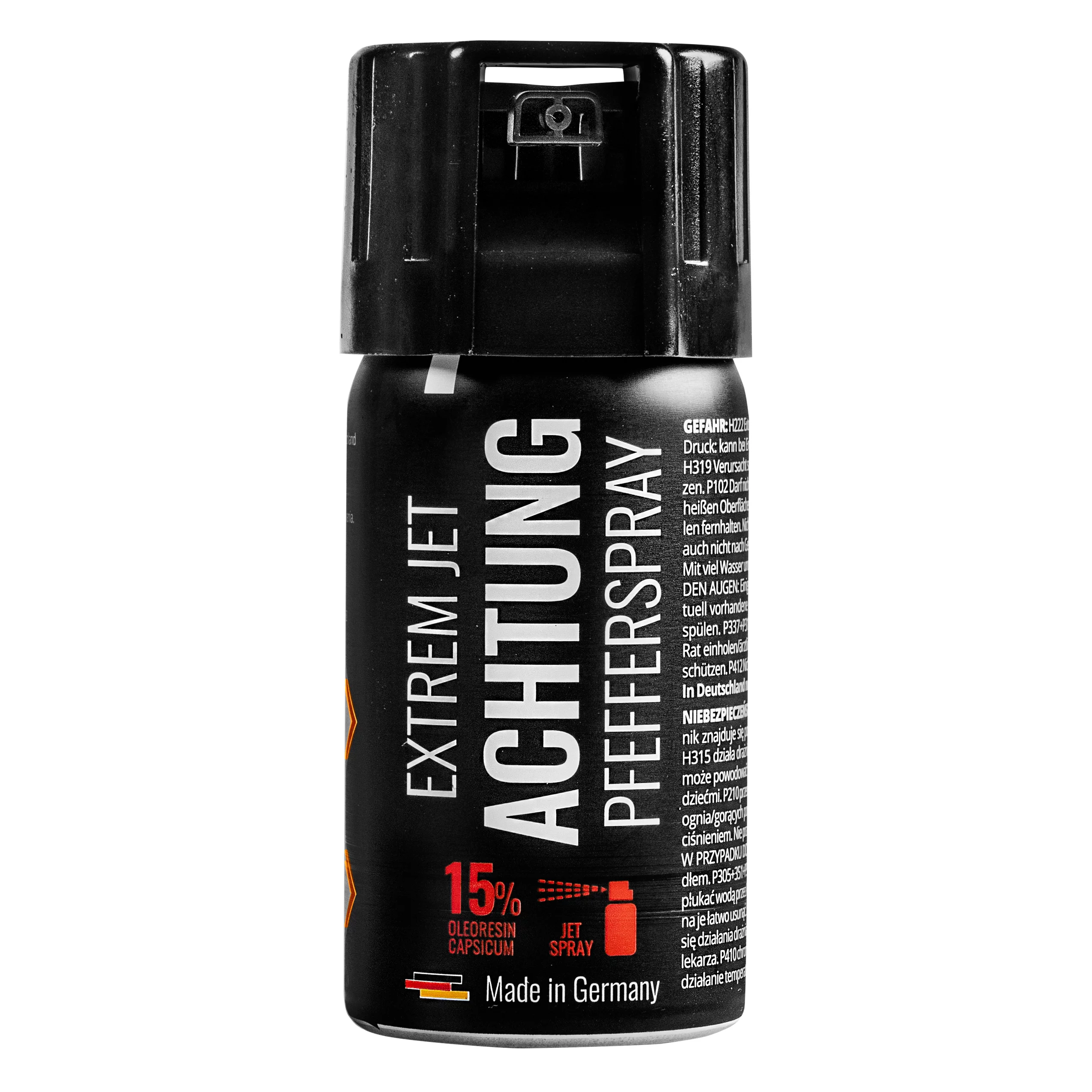 Gaz pieprzowy Achtung eXtrem Jet 15% OC strumień 40 ml (065-536)