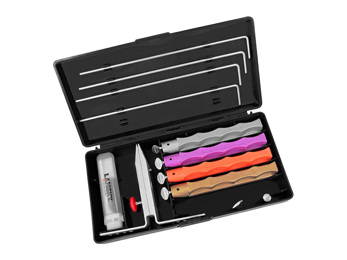 Ostrzałka osełka LANSKY zestaw do ostrzenia diamentowy 4 cz. LKDMD (LKDMD)