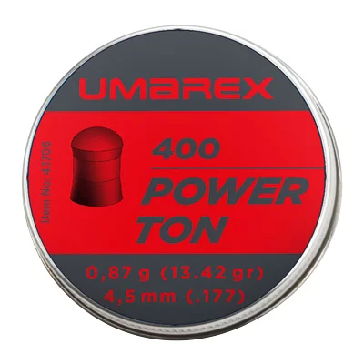 Śrut 4,5 mm Diabolo UMAREX Power Ton grzybek 400 szt. (4.1706)