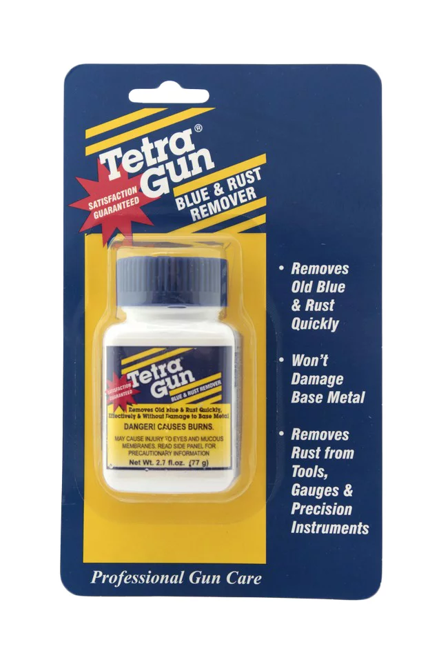 Zdjęcie produktu Środek do usuwania rdzy i oksydy Tetra Gun Blue & Rust Remover 2,7 oz/80 ml (001i)