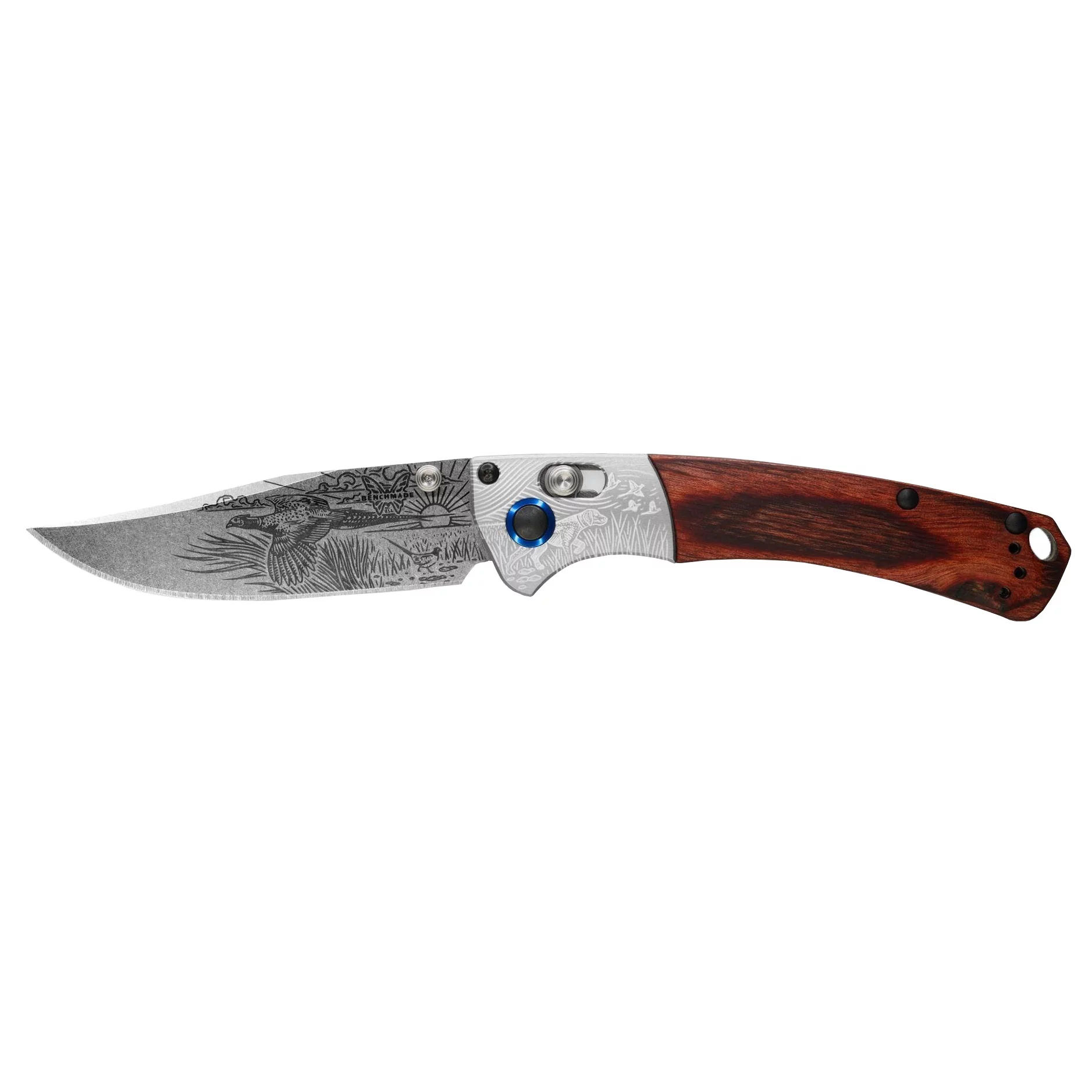 Zdjęcie produktu Nóż Benchmade 15085-2204 Mini Crooked River Pheasant (15085-2204)