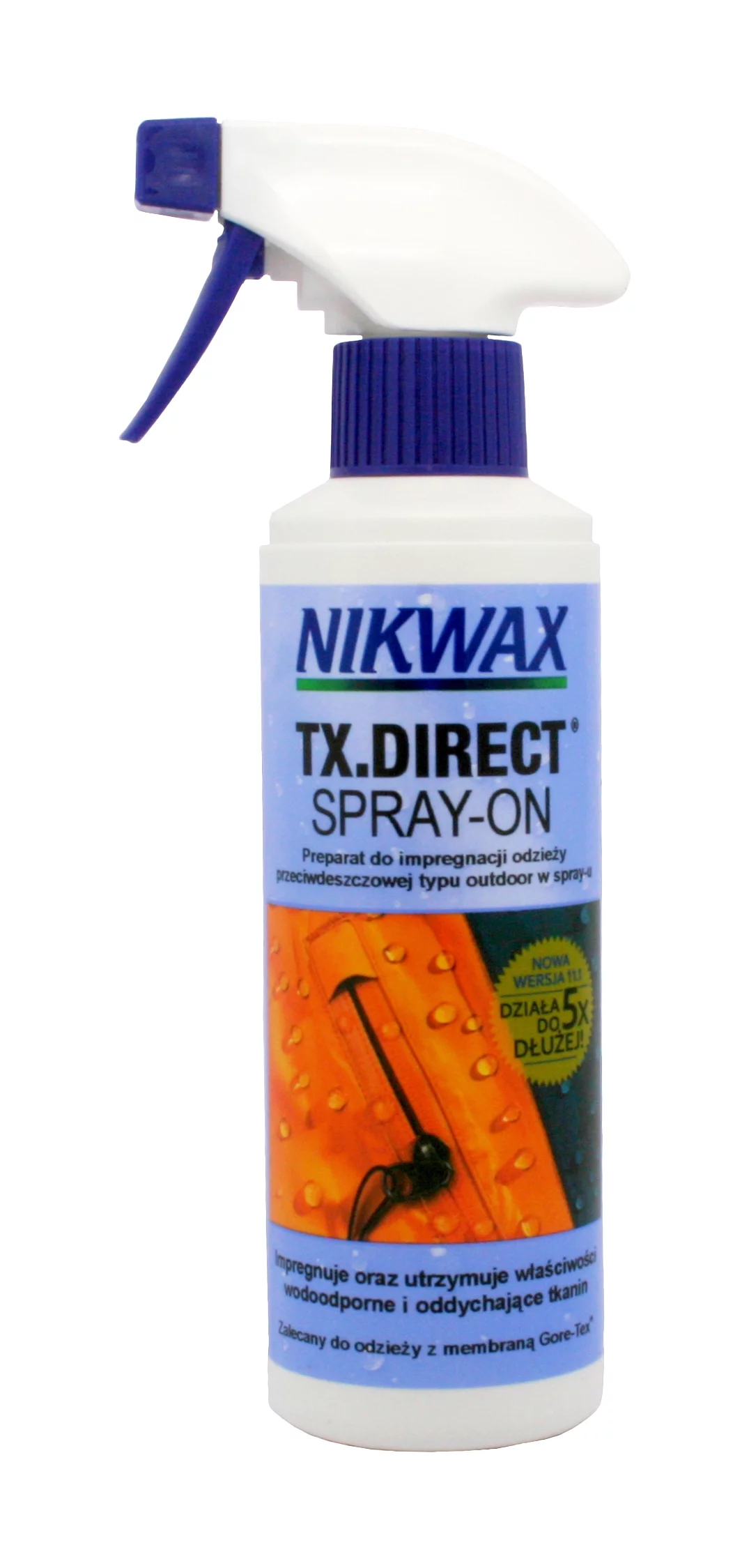 Zdjęcie produktu Nikwax NI-15 TX Direct Spray-on impregnat 300 ml (571P01)