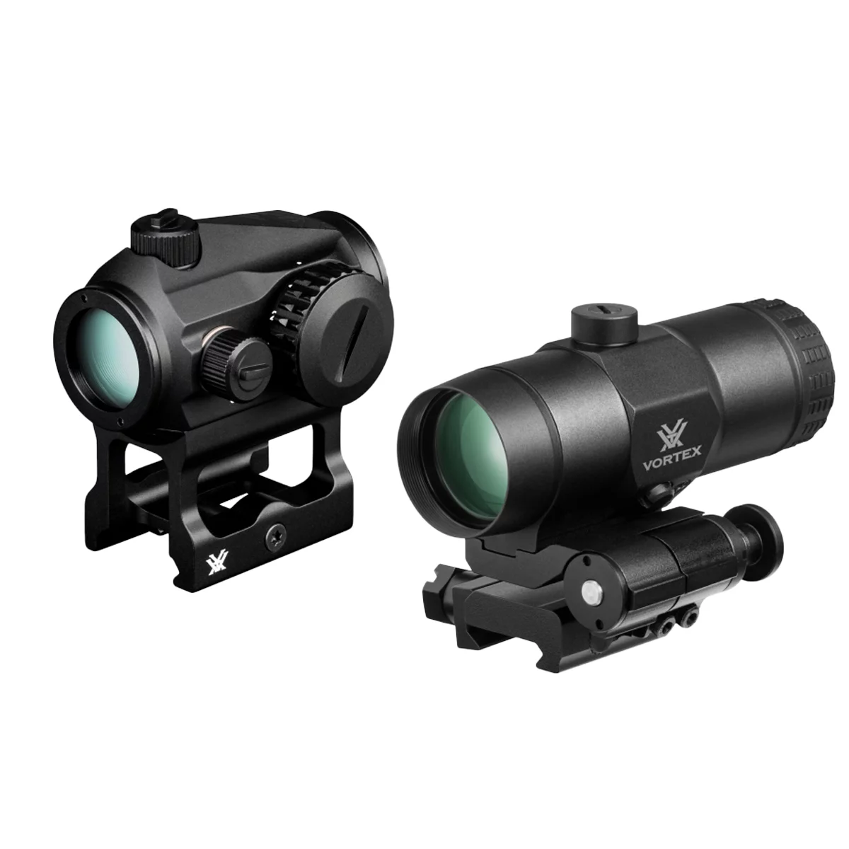 Zdjęcie produktu Zestaw Vortex kolimator Crossfire Red Dot + powiększalnik VMX-3T (186-515)