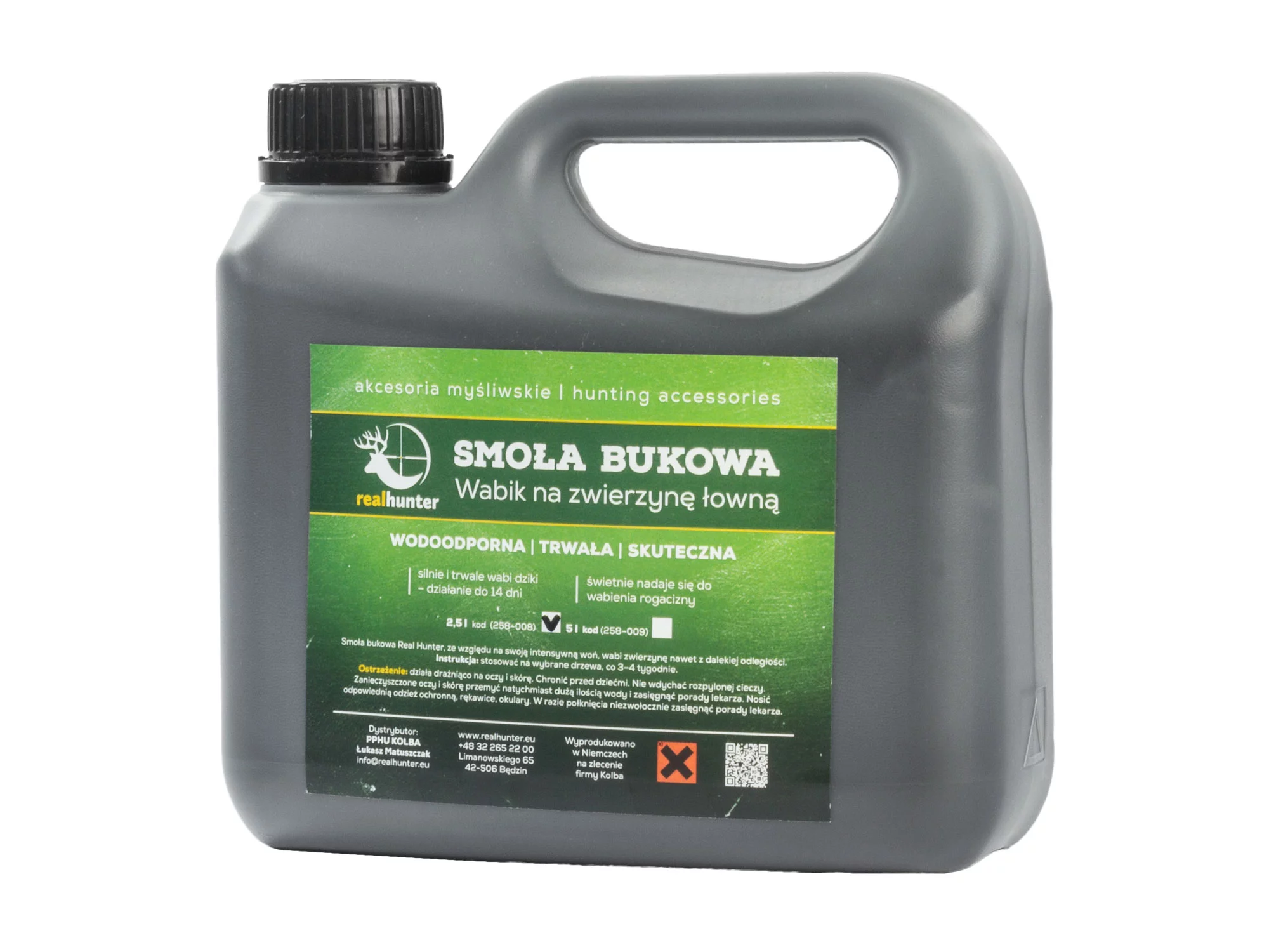 Zdjęcie produktu Smoła bukowa RealHunter 2,5 l (590201)