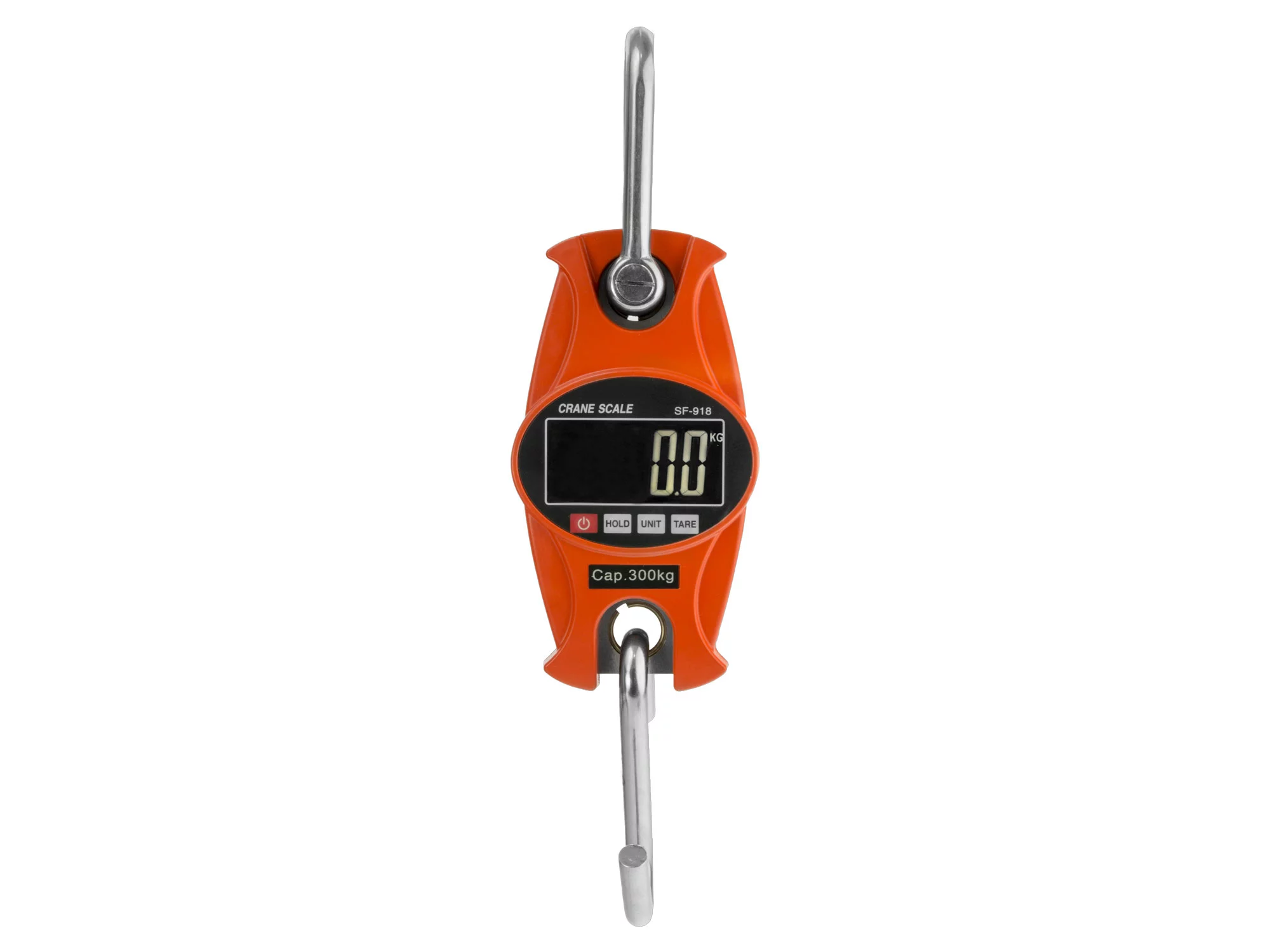 Zdjęcie produktu Waga elektroniczna do 300 kg RealHunter z metalu (BGS0019orange/SF-918)