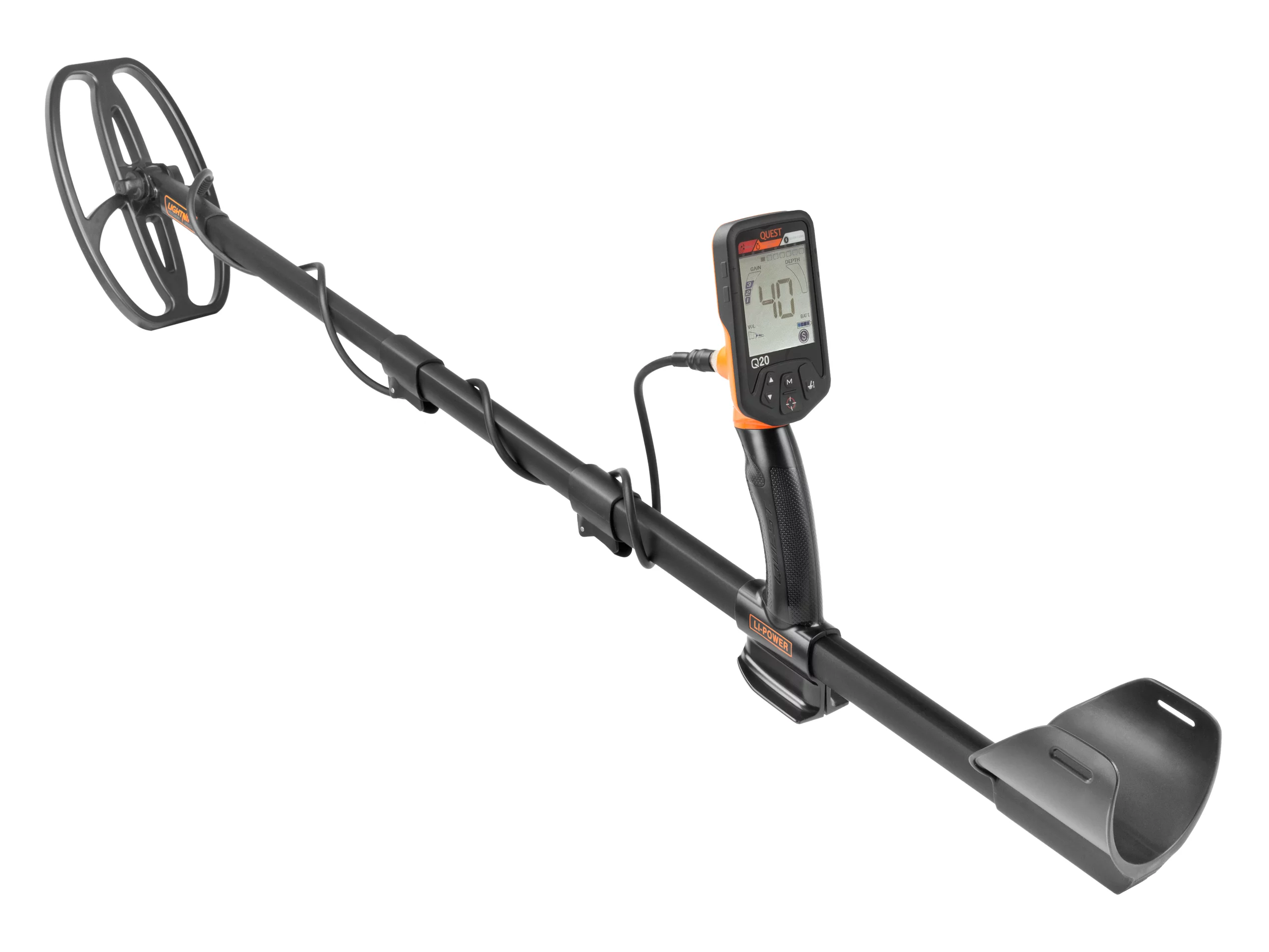 Zdjęcie produktu Wykrywacz metali Quest Metal Detectors Q20 z cewką Blade (288-013)