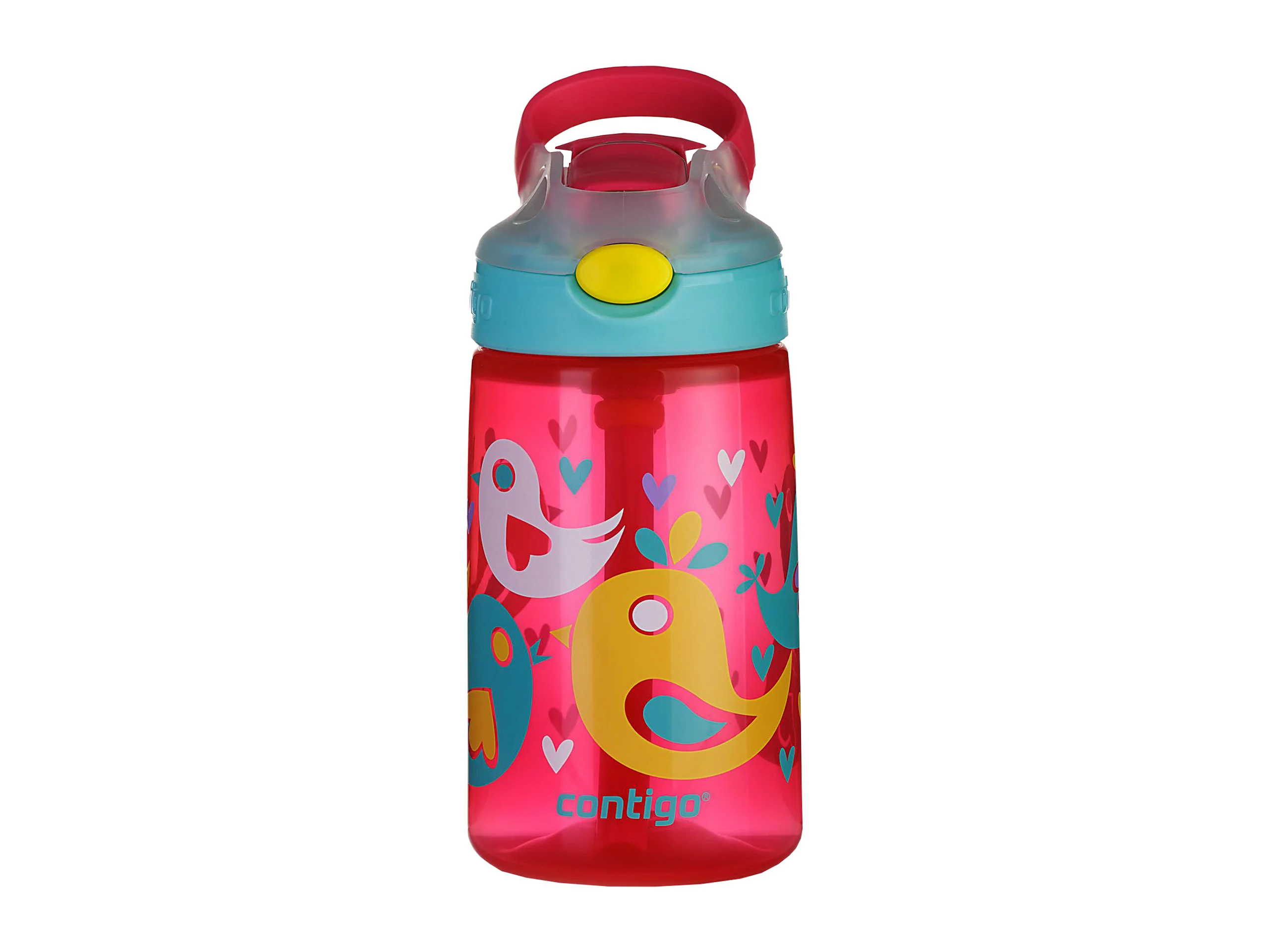Zdjęcie produktu Kubek dziecięcy Contigo Gizmo Flip 0,42 l cherry blossom love birds (2095139)