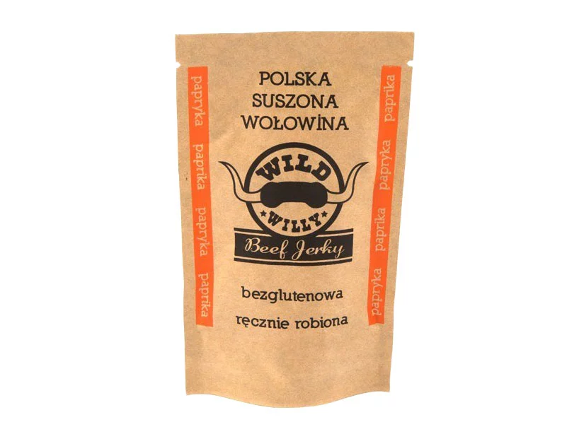 Zdjęcie produktu Wołowina suszona Wild Willy papryka bezglutenowa 30 g (465-002)