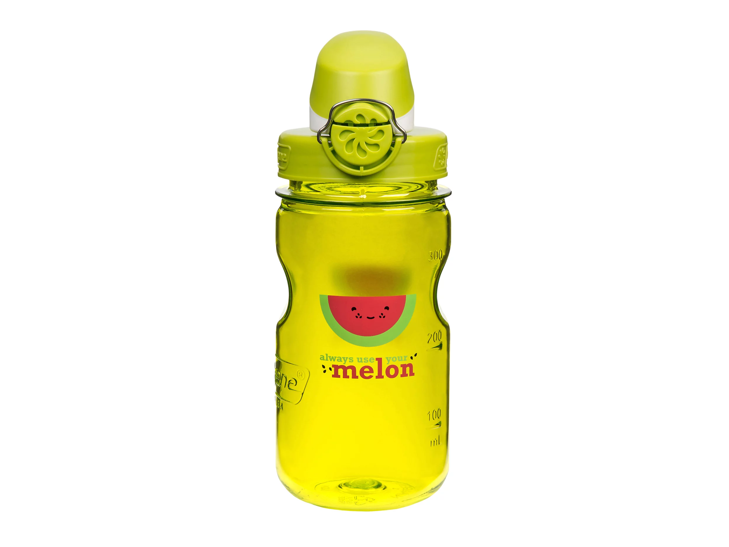 Zdjęcie produktu Butelka dziecięca Nalgene On The Fly 0,35 l jasnozielona (1263-0007)